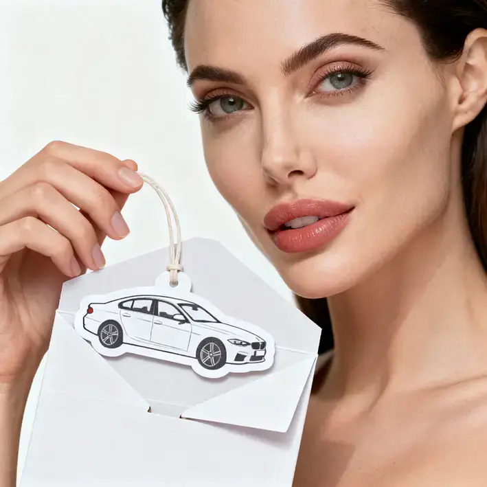 Personalisierte Auto Lufterfrischer beidseitig bedruckt